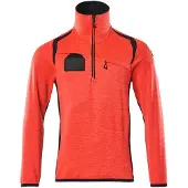 Mascot Accelerate Safe 19303 Half Zip Sweatshirt Orange S