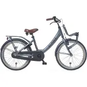 Alpina Vélo Alpina Clubb M20 20 pouces bleu satiné pour filles avec porte-bagages avant