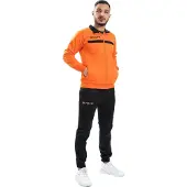 Warehouse 4 One Tracksuit Orange,Noir 3XL Homme