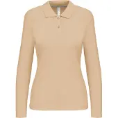 Kariban Damen Piqué Poloshirt Langarm
