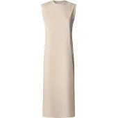 Pepe Jeans pour femme. PL953750 Robe Ari beige (L), Casuel, Coton, Sans manches / bretelles