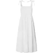 Pepe Jeans pour femme. PL953749 Robe Larieta blanche (L), Casuel, Coton, Sans manches / bretelles
