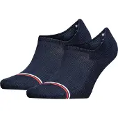 Tommy Hilfiger Unisexe, Chaussettes, Na, Bleu, (lot de 2, 39 - 42)