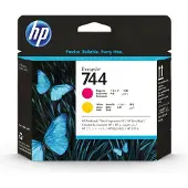 HP F9J87A (744) - Magenta + jaune - Tête d'impression