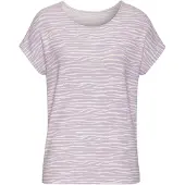 LASCANA T-shirt lavande / blanc