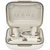Devia Écouteurs Bluetooth OWS Pro1 beige (10 h, Sans fil), Écouteurs, Beige