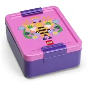 LEGO Boîte À Goûter Lunch Box Bee, Lilas