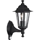 Philips Applique murale d'extérieur avec détecteur de mouvement PEKING E27 noir IP44