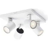 Philips myLiving Runner LED Plafonnier à intensité variable 4x35W GU10 Blanc chaud 5309431P0 8718696157527
