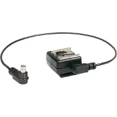 Kaiser Flash Shoe Adapter Synchro Cable Noir