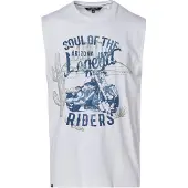 KOROSHI T-Shirt bleu marine / gris / blanc
