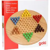 Goki Jeu de Halma, Ø 29 cm