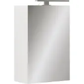 Vicco Armoire de toilette Lavio Blanc 40x60cm avec éclairage LED, Model 55334