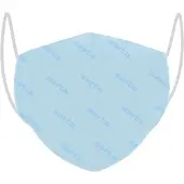 Big Buy Cooking Masque hygiénique réutilisable en tissu Safta adulte Bleu ciel