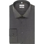 Seidensticker Chemise business gris foncé