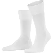 Falke Chaussettes blanc, Unicolore