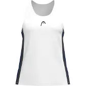 Head Racket Club 25 Sleeveless T-shirt Blanc 152 cm Fille