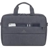 Rivacase Malette d'ordinateur - - 7522 - 35,6 cm (14'') - Polyester - Gris