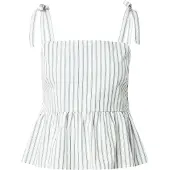 Pieces Haut 'PCTaelyn' menthe / noir / blanc