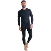 Jobe Atlanta 2 Mm Long Sleeve Back Zip Neoprene Suit Noir S Homme