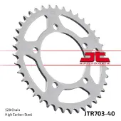 JT Sprockets 520 Jtr703.40 Rear Sprocket Argenté 40t