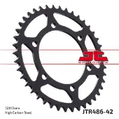 Jt 520 Jtr486.42 Steel Rear Sprocket Argenté 42t