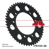 JT Sprockets 428 Jtr1134.50 Steel Rear Sprocket Argenté 50t