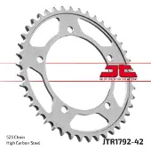 JT Sprockets 525 Jtr1792.42 Steel Rear Sprocket Argenté 42t