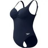 Speedo Shaping Aquanite Swimsuit Bleu UK 40 Femme