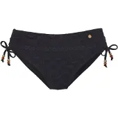 LASCANA Bas de bikini gris foncé / noir