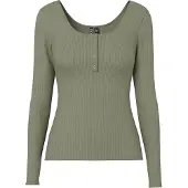 Pieces T-shirt 'PCKitte' olive
