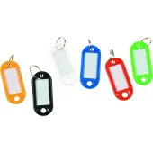 Q-CONNECT K-CONNECT paquets de clés, 50x22mm, 100 pièces, noir, Noir
