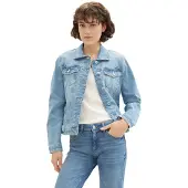 Tom Tailor Veste mi-saison bleu clair