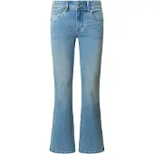 Pepe Jeans Flare Pimlico Low Waist Jeans Bleu 28 / 34 Femme