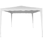 Aktive Square Gazebo 300x300x250 Cm Blanc