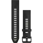 Garmin Quickfit 20 Mm Silicone Strap Noir