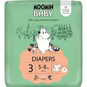 Muumi Moomin Baby Couches Taille 3 Midi (5-8 kg) 48 pc(s) Couches