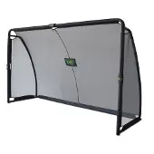 Exit Finta Acier But de Football 300x200cm – But de Football – pour Enfants – Jardin – Noir
