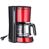 Severin KA 4817 Machine à café KA 4817 TYPE, 1.000 W, rouge / noir