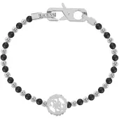 GUESS Log-in Bracelet Argenté Homme