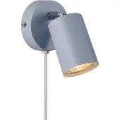 Nordlux Explore lampe de lecture LED pratique, Variante : Ø 55 x 80 x 145 mm, bleu