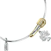 La Petite Story Family Bang.safety Pinife O Bracelet Doré Femme
