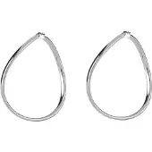 GUESS Jube04195 Hoops I Did It Again Earrings Argenté Femme