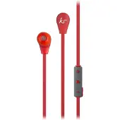 KitSound Hovedtelefon In-Ear Bouce Trå (4 h, Sans fil), Écouteurs, Rouge