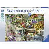 Ravensburger 13996 Gardener's Paradise 2000 Piece Puzzle pour les adultes - chaque piece est une technologie unique en clics souples signifie que