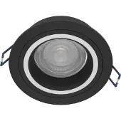 Eglo Tache en retrait Zigbee Carosso-Z Noir - rond