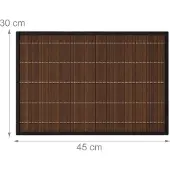 Relaxdays Set de table 6pcs. (6 pcs, 30 x 45 cm)