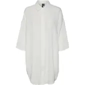 Vero Moda Natali Long 3/4 Sleeve Dress Blanc XS Femme