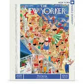New York Puzzle Company Puzzle The New Yorker - Beachgoing - 1000 pièces
