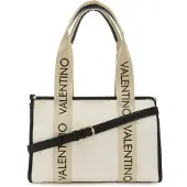 Valentino Sacs à main 'Candle' mastic / noir / blanc cassé